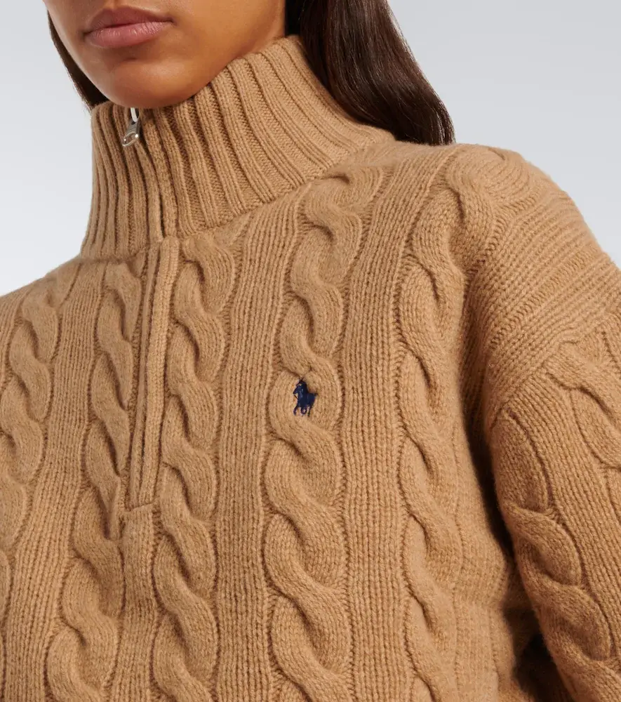 Polo Ralph Lauren Cable-knit wool and cashmere sweater | Thumbnail 6