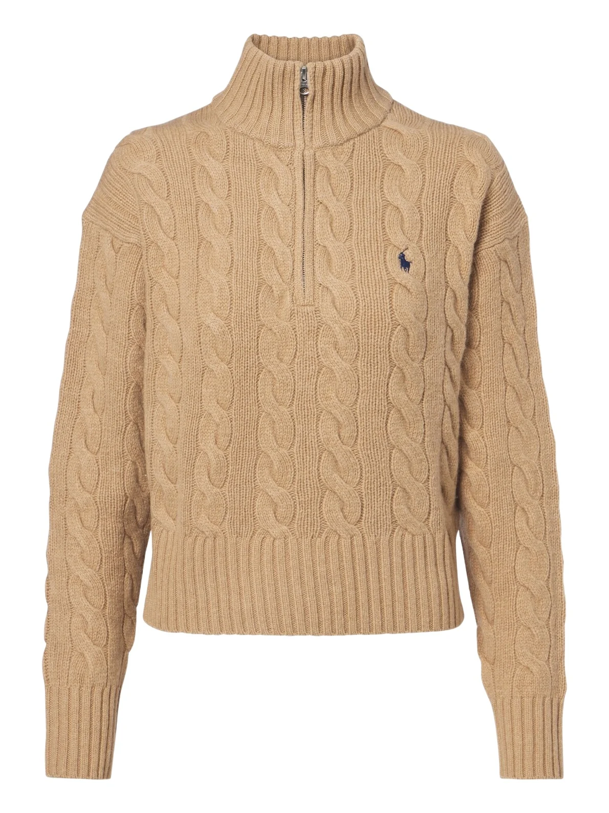 Cable-knit wool and cashmere sweater Cable-knit wool and cashmere sweater