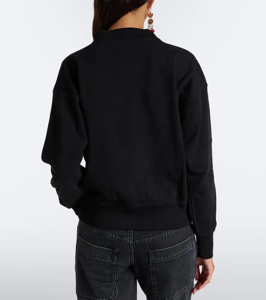 Marant Étoile Moby sequined cotton-blend sweatshirt | Thumbnail 5 Marant Étoile Moby sequined cotton-blend sweatshirt | Thumbnail 5