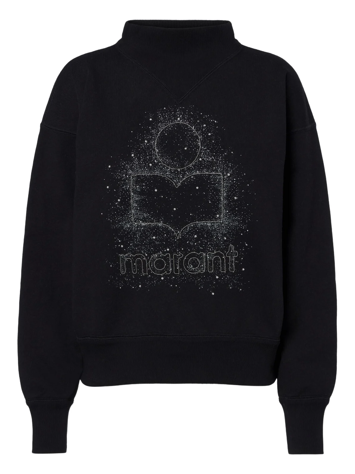 Moby sequined cotton-blend sweatshirt Moby sequined cotton-blend sweatshirt
