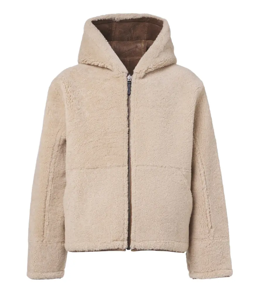 Yves Salomon Reversible shearling and leather jacket