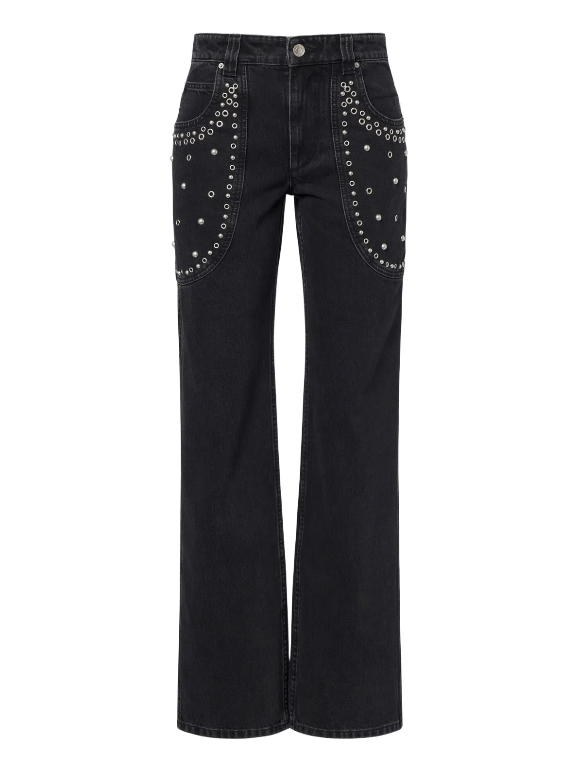 Silka studded boot-cut jeans Silka studded boot-cut jeans