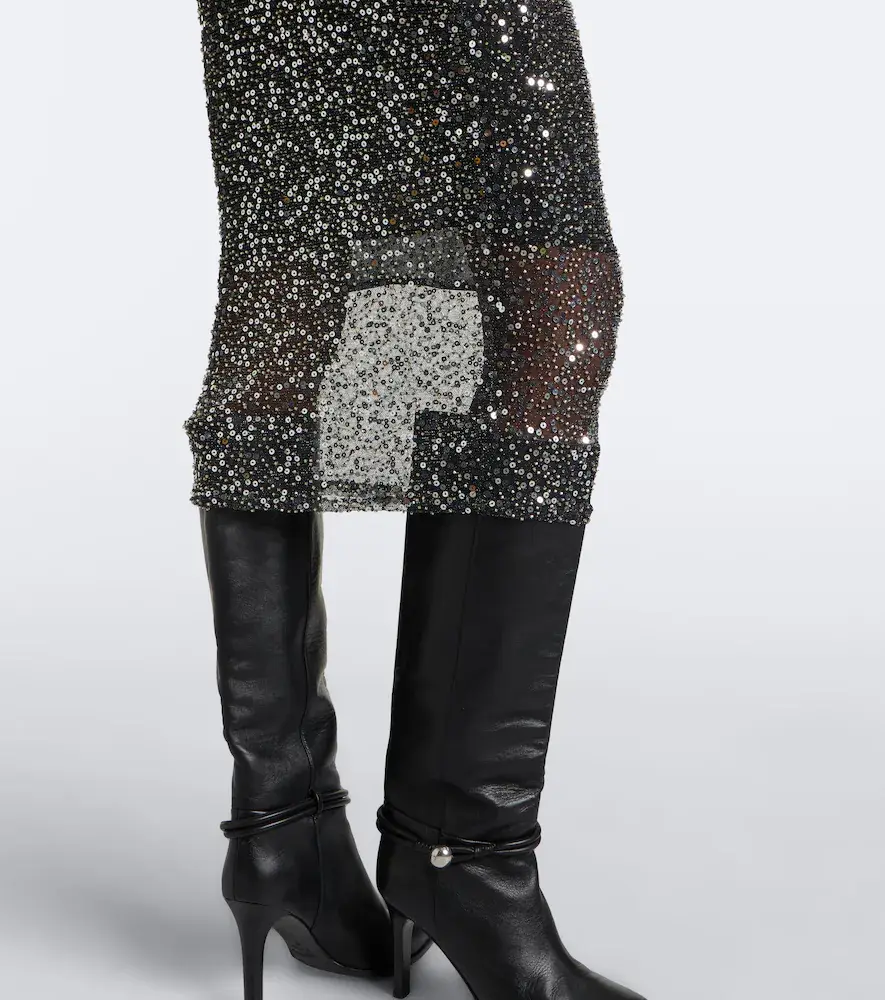 Marant Étoile Nehjany sequined midi skirt | Thumbnail 2 Marant Étoile Nehjany sequined midi skirt | Thumbnail 2