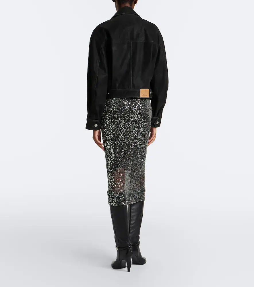 Marant Étoile Nehjany sequined midi skirt | Thumbnail 4 Marant Étoile Nehjany sequined midi skirt | Thumbnail 4