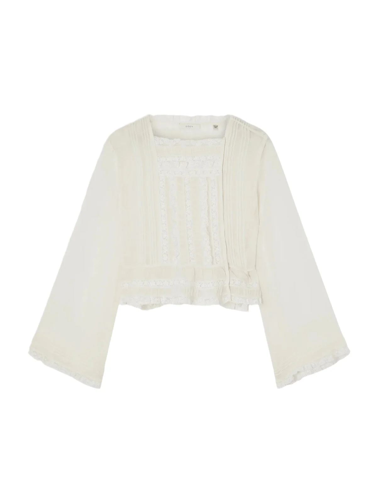 Lace-trimmed Silk-chiffon Shirt Lace-trimmed Silk-chiffon Shirt