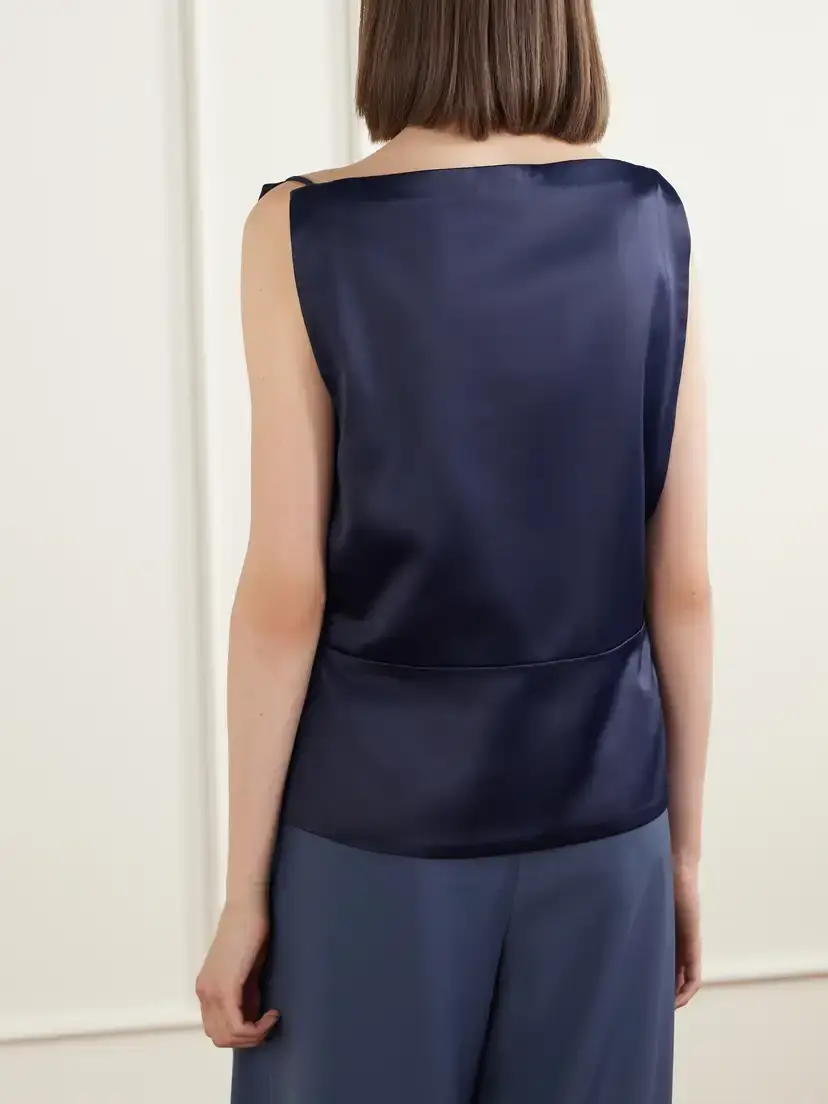 Co Paneled Satin Tank | Thumbnail 3 Co Paneled Satin Tank | Thumbnail 3