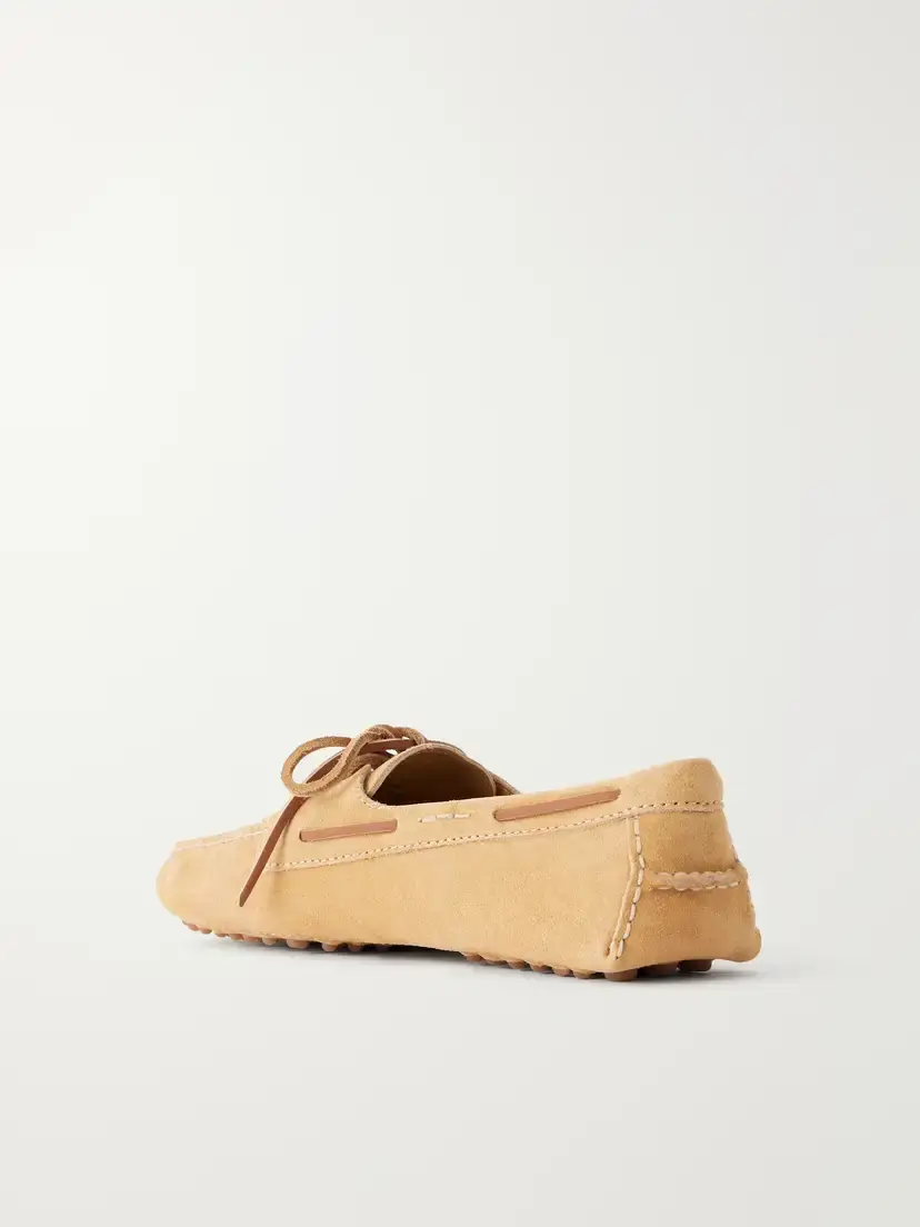 Polo Ralph Lauren Bow-detail Suede Moccassins | Thumbnail 3 Polo Ralph Lauren Bow-detail Suede Moccassins | Thumbnail 3