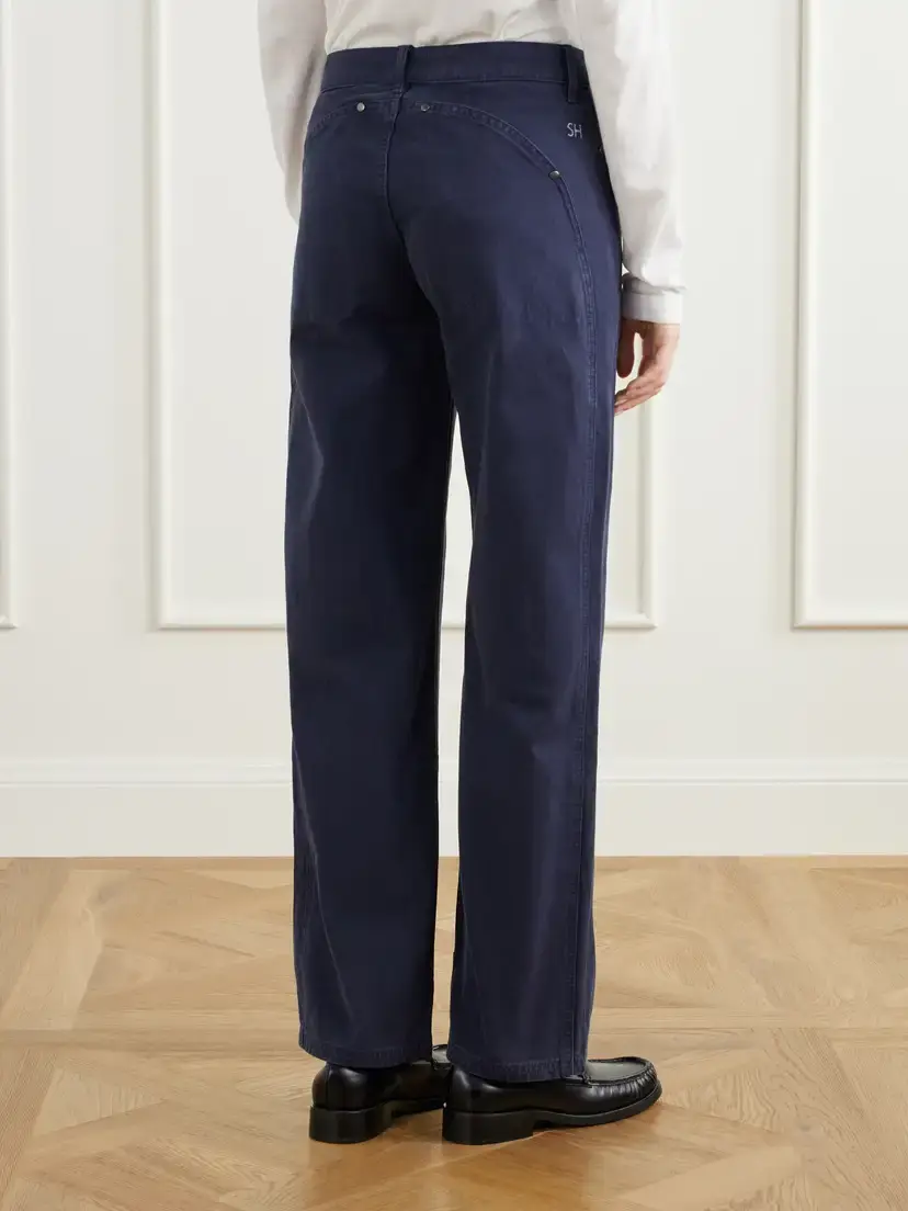 STILL HERE Supply Paneled Mid-rise Straight-leg Jeans | Thumbnail 4 STILL HERE Supply Paneled Mid-rise Straight-leg Jeans | Thumbnail 4