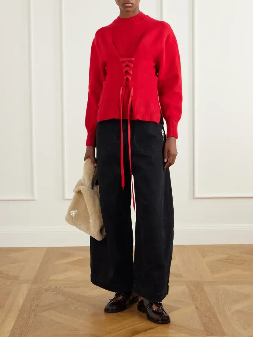 Simone Rocha Merino Wool-blend Sweater | Thumbnail 2