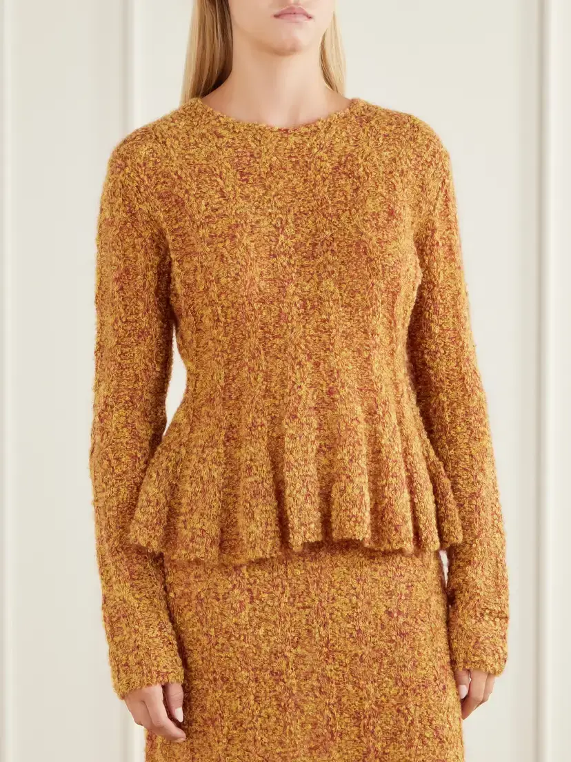Proenza Schouler Joelle Cable-knit Mohair-blend Sweater | Thumbnail 3 Proenza Schouler Joelle Cable-knit Mohair-blend Sweater | Thumbnail 3