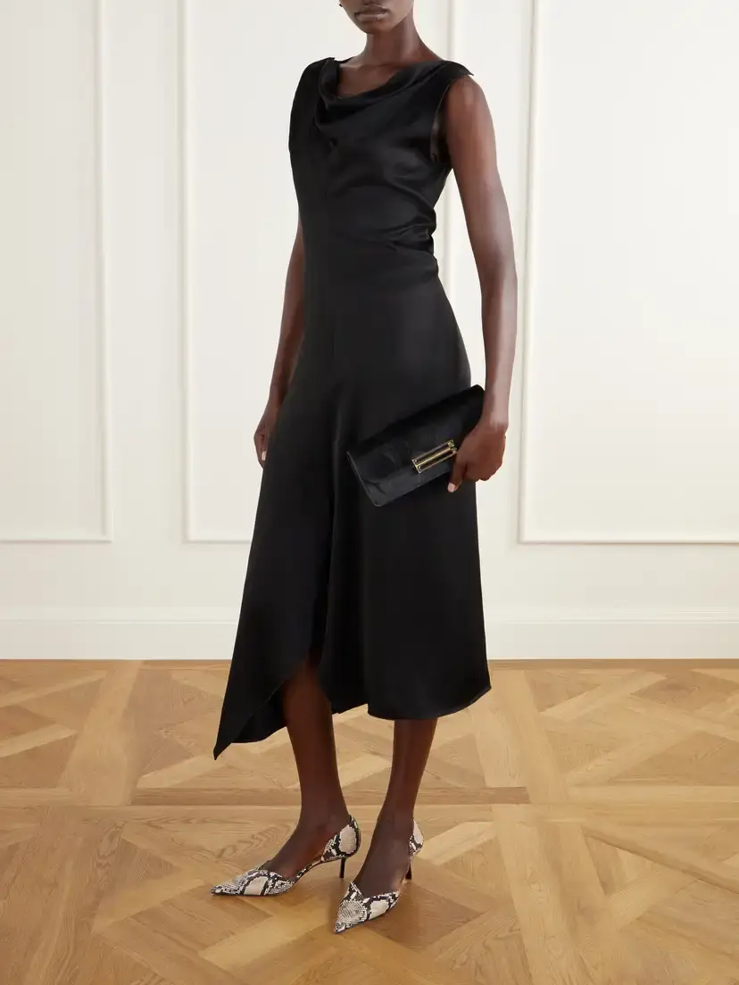 Victoria Beckham Dorian East-west Calf Hair Clutch | Thumbnail 3
