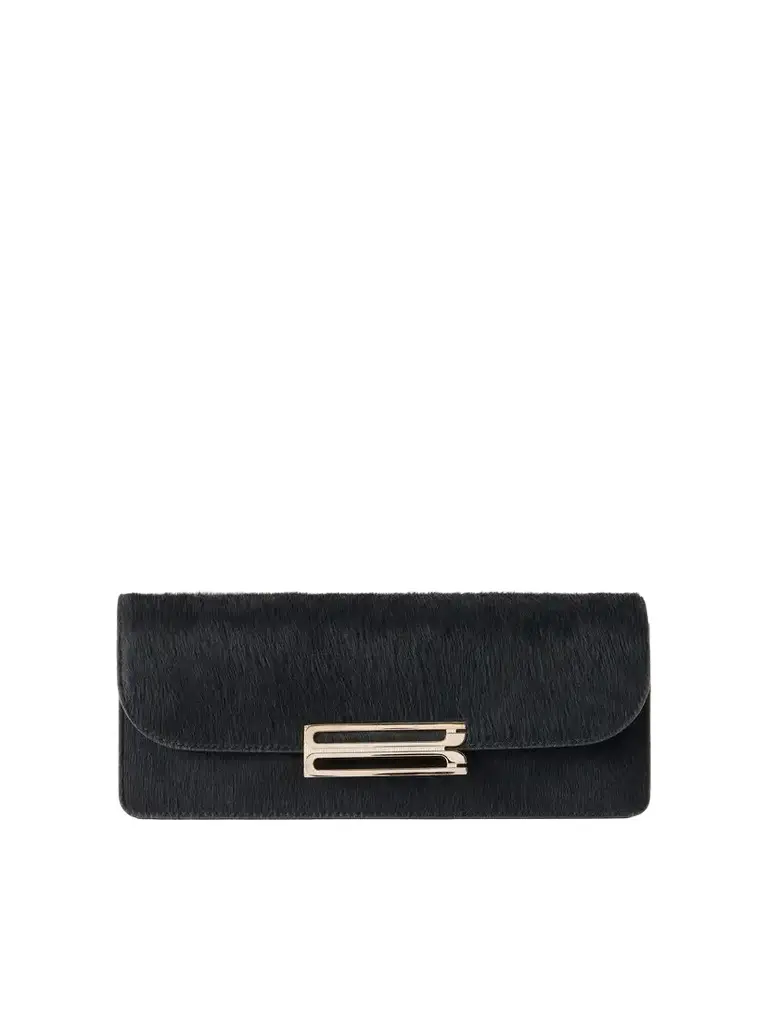 Victoria Beckham Dorian East-west Calf Hair Clutch