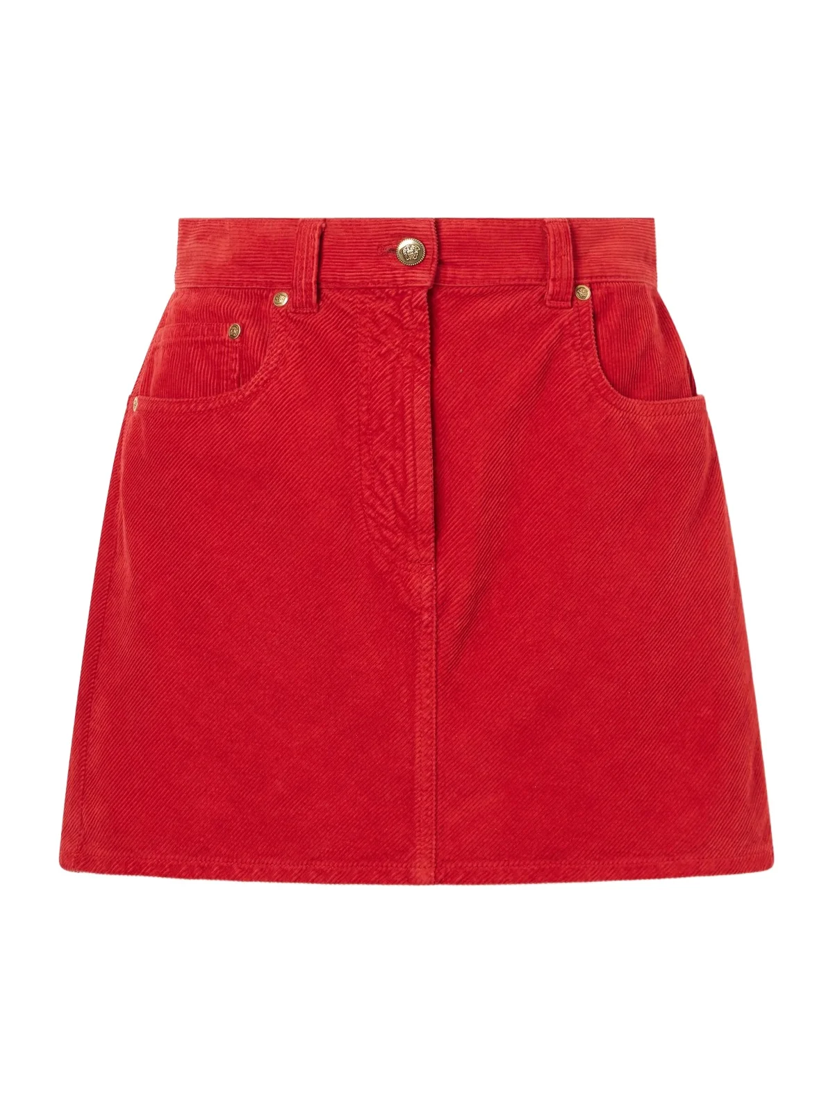 Cotton-velvet Mini Skirt Cotton-velvet Mini Skirt