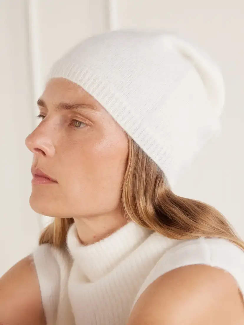 Lisa Yang Brushed-cashmere Beanie | Thumbnail 2