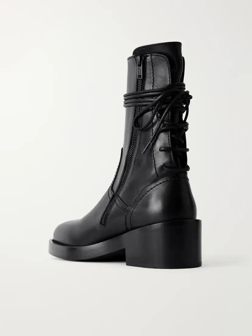 Ann Demeulemeester Henrica Leather Ankle Boots | Thumbnail 3 Ann Demeulemeester Henrica Leather Ankle Boots | Thumbnail 3