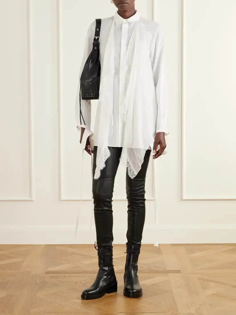 Ann Demeulemeester Henrica Leather Ankle Boots | Thumbnail 4 Ann Demeulemeester Henrica Leather Ankle Boots | Thumbnail 4