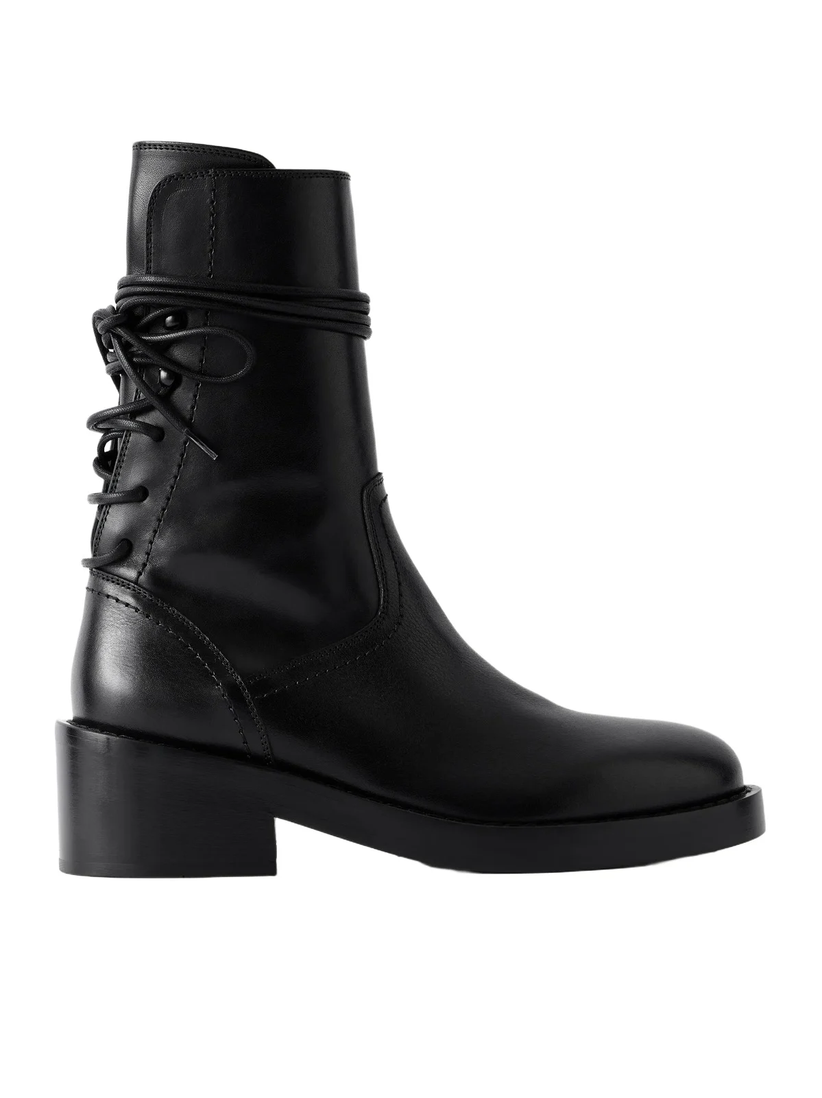 Ann Demeulemeester Henrica Leather Ankle Boots