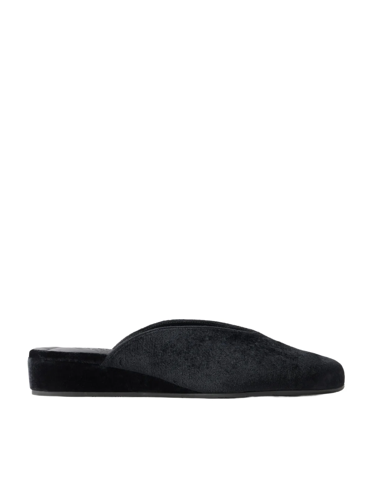 Velvet Wedge Slip-ons