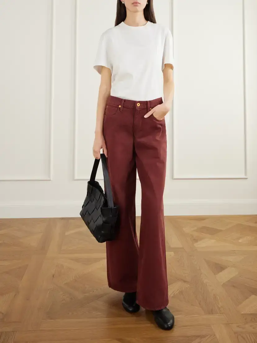 SLVRLAKE Lexi Low-rise Wide-leg Jeans | Thumbnail 2