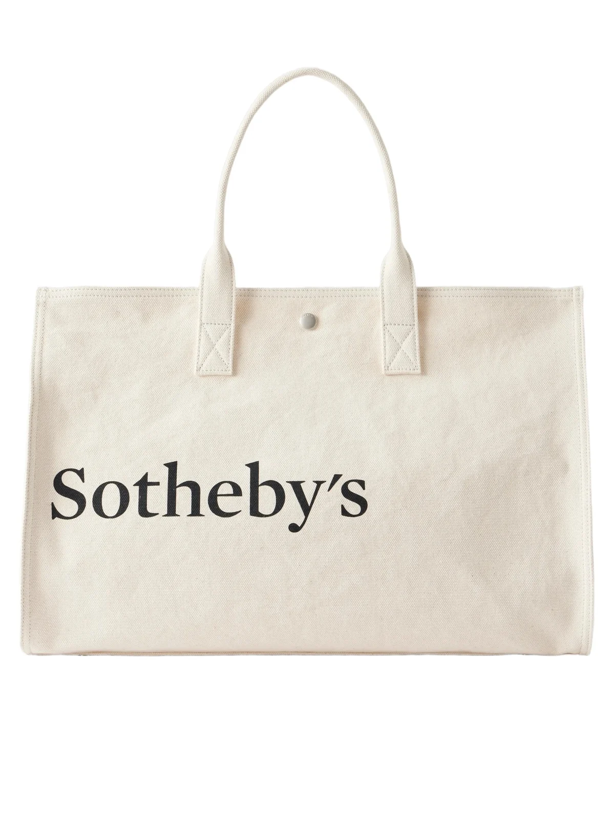 + Sotheby's Printed Canvas Tote + Sotheby's Printed Canvas Tote