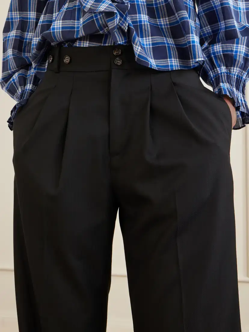 DÔEN Olivia Poplin Wide-leg Pants | Thumbnail 5 DÔEN Olivia Poplin Wide-leg Pants | Thumbnail 5