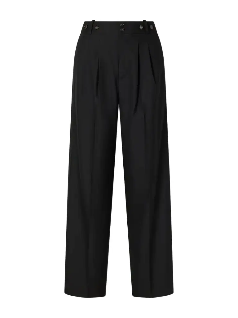 DÔEN Olivia Poplin Wide-leg Pants