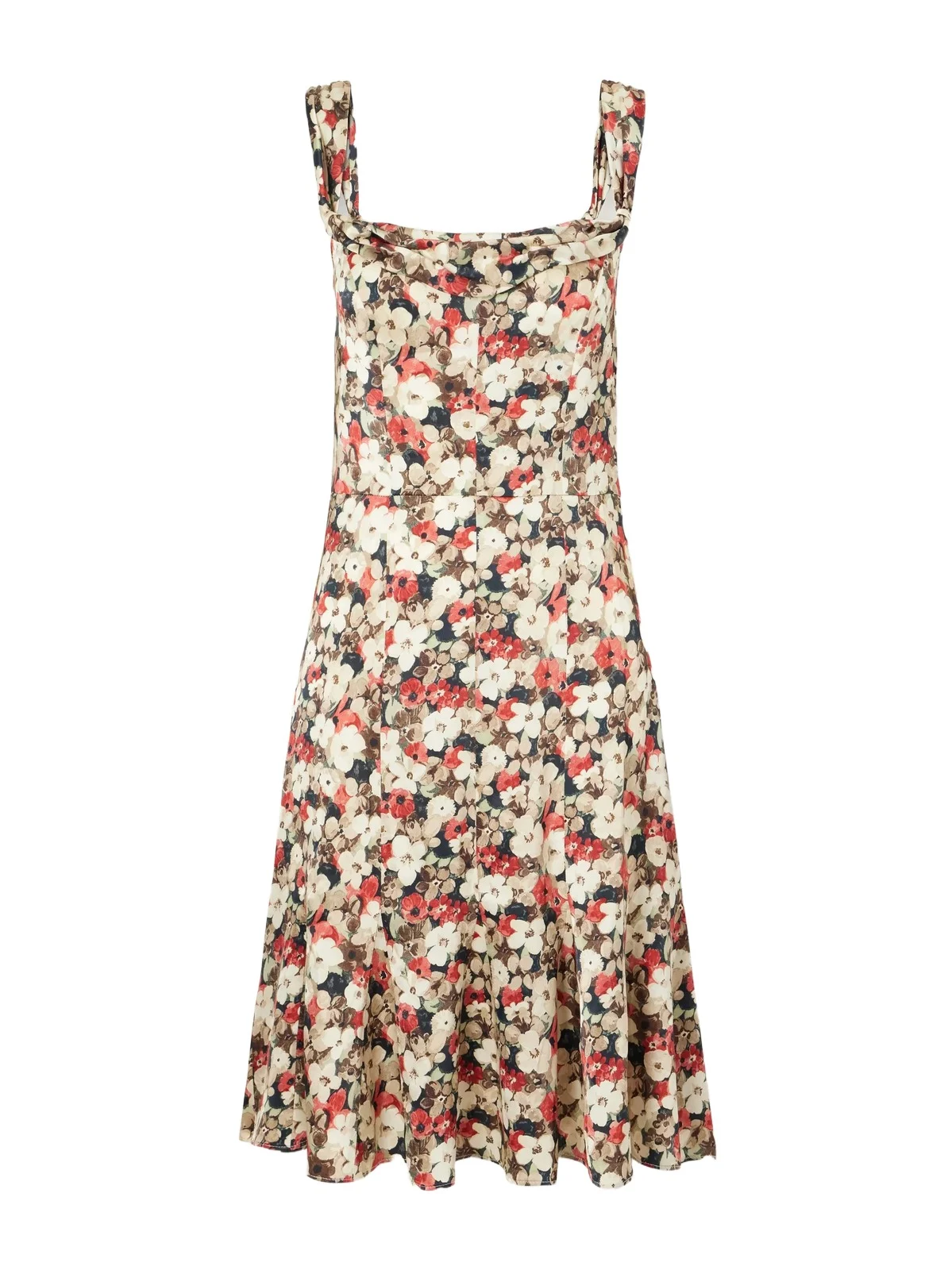 Donielle Floral-print Silk Mini Dress Donielle Floral-print Silk Mini Dress