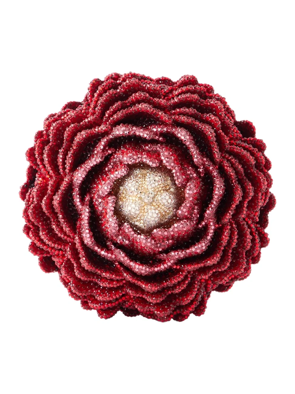 Peony Crystal-embellished Clutch Peony Crystal-embellished Clutch