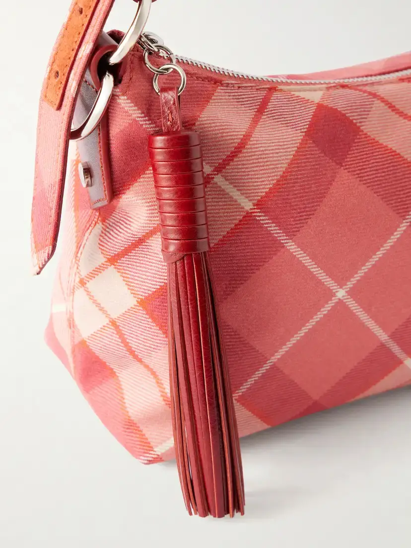 Vivienne Westwood Emma Checked Wool Shoulder Bag | Thumbnail 5 Vivienne Westwood Emma Checked Wool Shoulder Bag | Thumbnail 5