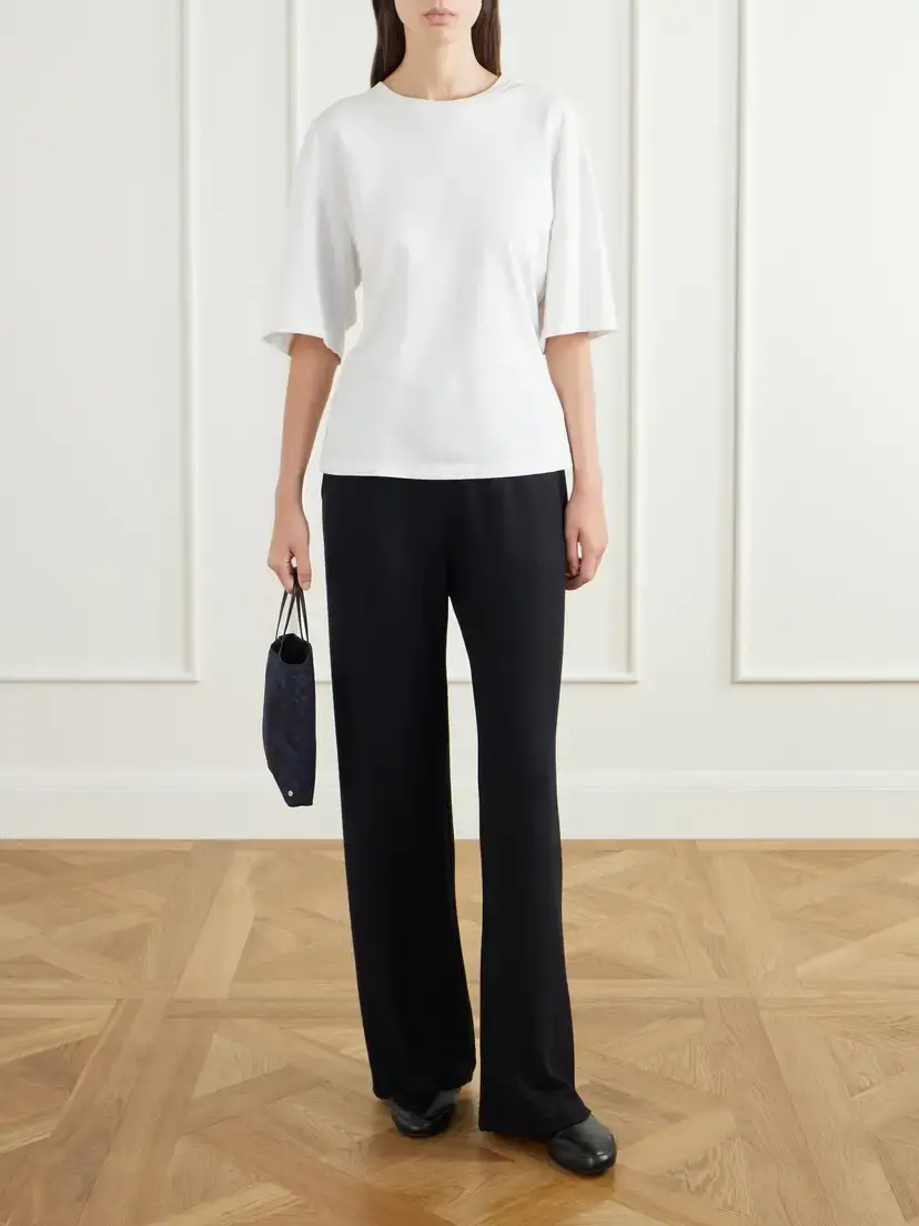 LESET Lauren Jersey Straight-leg Pants | Thumbnail 2