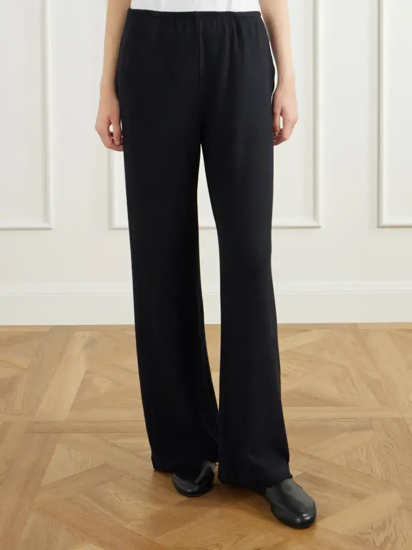 LESET Lauren Jersey Straight-leg Pants | Thumbnail 3