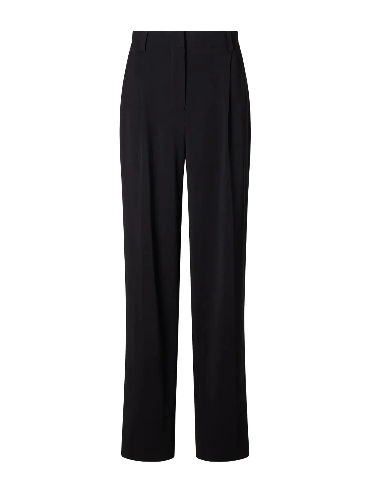 TOTEME Pleated Crepe Wide-leg Pants