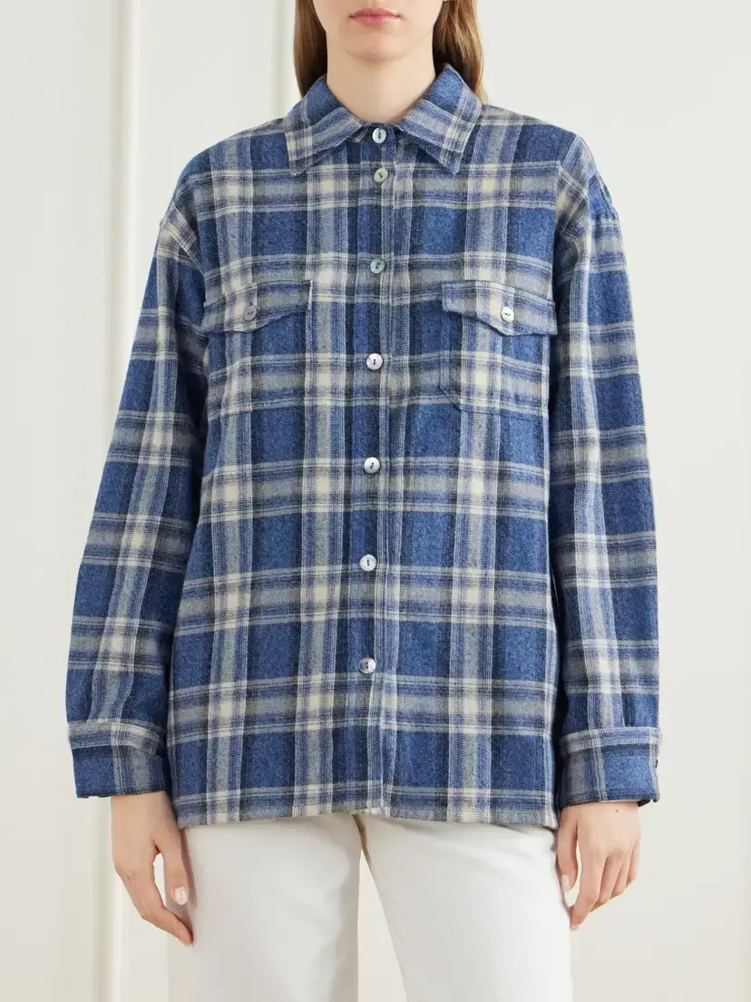 Citizens of Humanity Checked Cotton-flannel Shirt | Thumbnail 3 Citizens of Humanity Checked Cotton-flannel Shirt | Thumbnail 3
