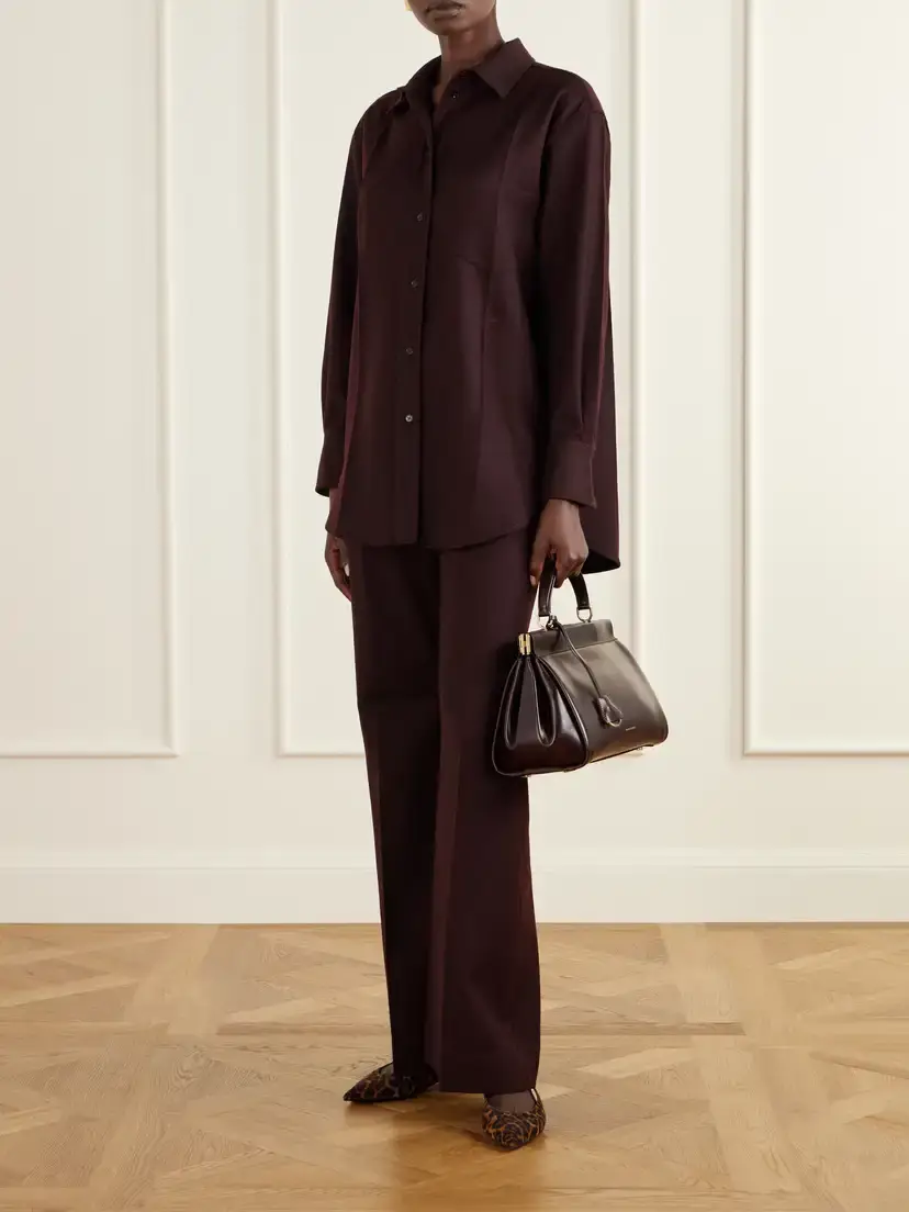Victoria Beckham Sloane Frame Leather Tote | Thumbnail 3 Victoria Beckham Sloane Frame Leather Tote | Thumbnail 3