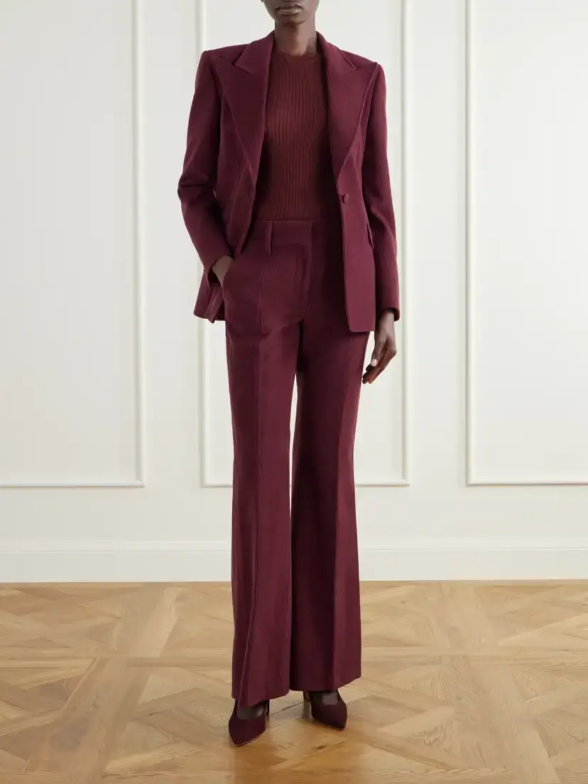 Gabriela Hearst Browning Ribbed Wool And Silk-blend Sweater | Thumbnail 2 Gabriela Hearst Browning Ribbed Wool And Silk-blend Sweater | Thumbnail 2