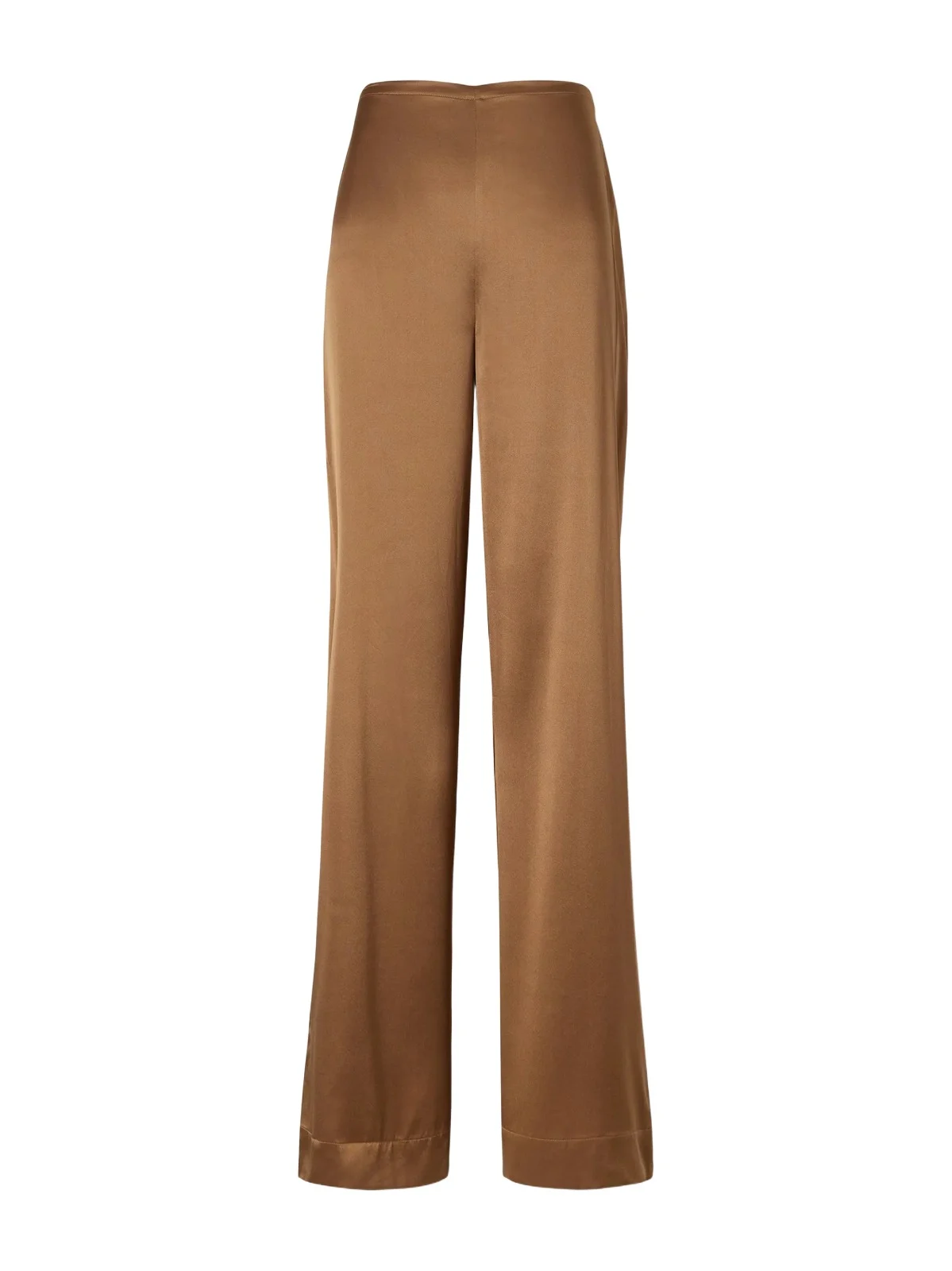 Staud Stroll Silk-blend Wide-leg Pants