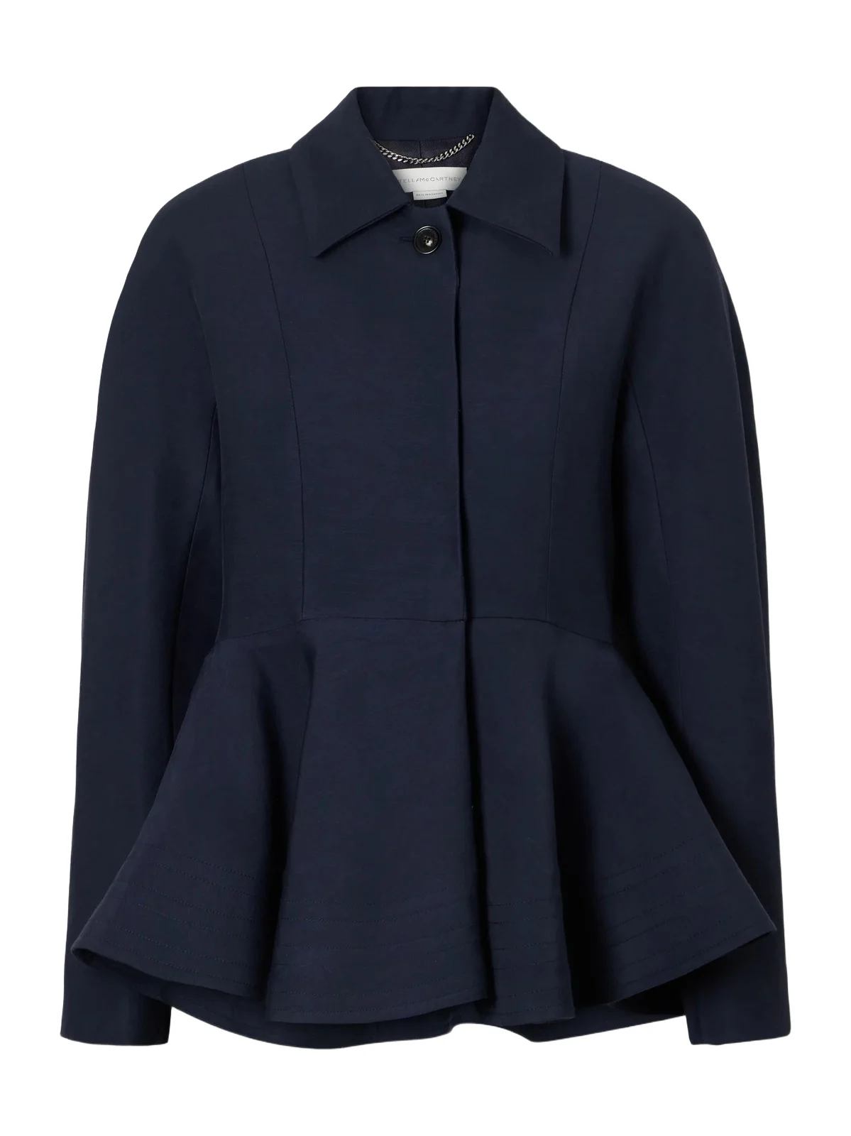 Crepe Peplum Jacket