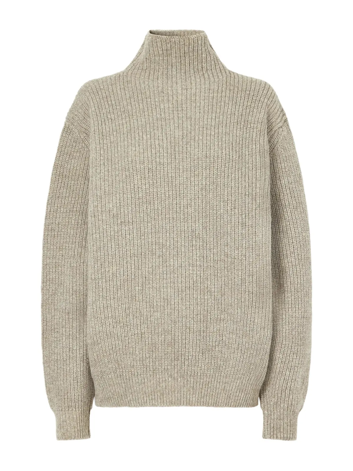 Ribbed Alpaca And Yak-blend Sweater - Neutrals Ribbed Alpaca And Yak-blend Sweater - Neutrals