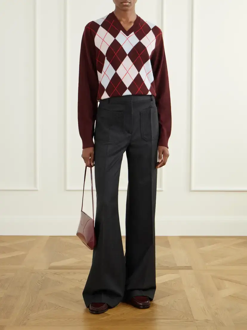 RÙADH The Academy Checked Cashmere Sweater | Thumbnail 2 RÙADH The Academy Checked Cashmere Sweater | Thumbnail 2