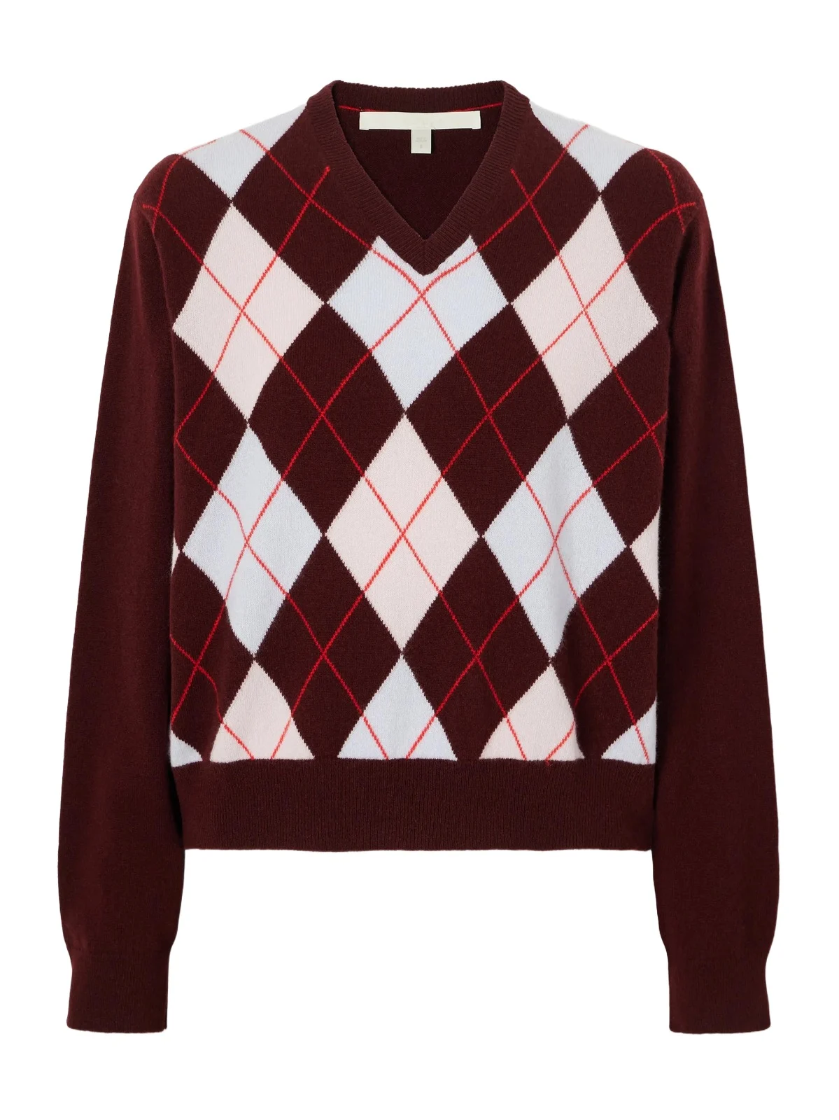 The Academy Checked Cashmere Sweater
