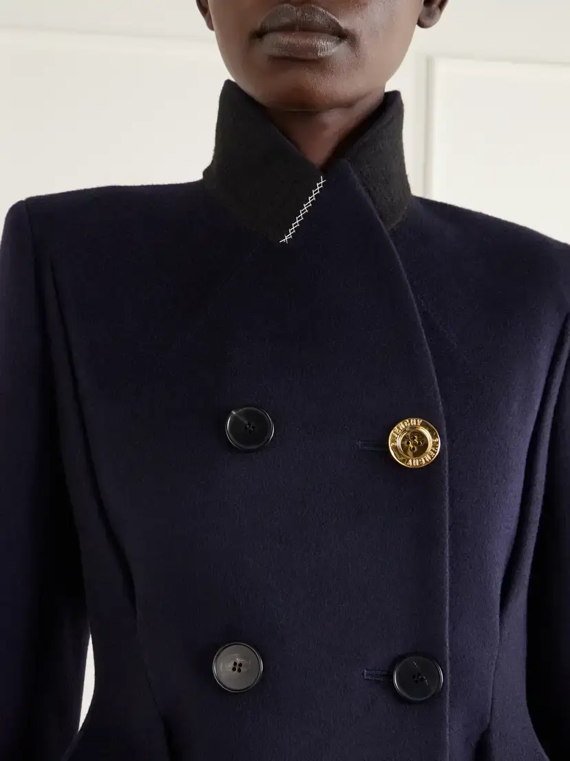 Givenchy Wool And Cashmere-blend Double-breasted Coat | Thumbnail 5 Givenchy Wool And Cashmere-blend Double-breasted Coat | Thumbnail 5