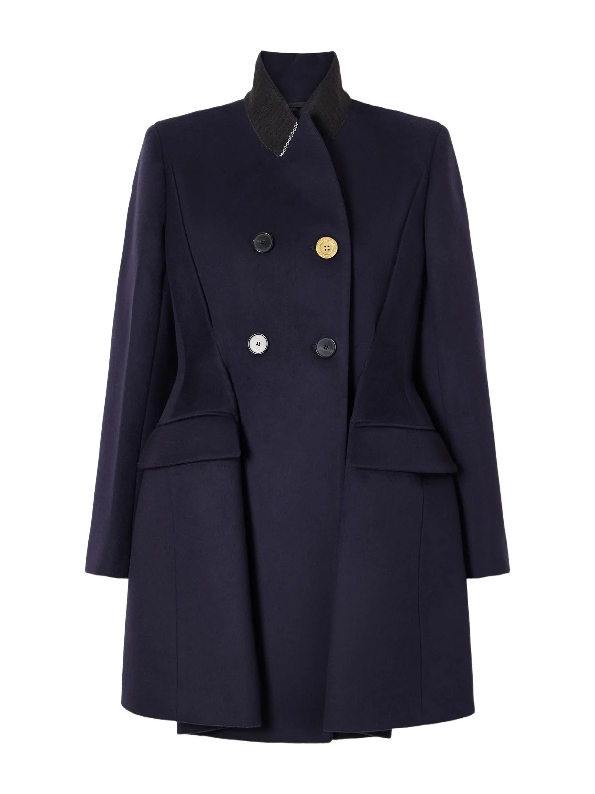 Wool And Cashmere-blend Double-breasted Coat Wool And Cashmere-blend Double-breasted Coat