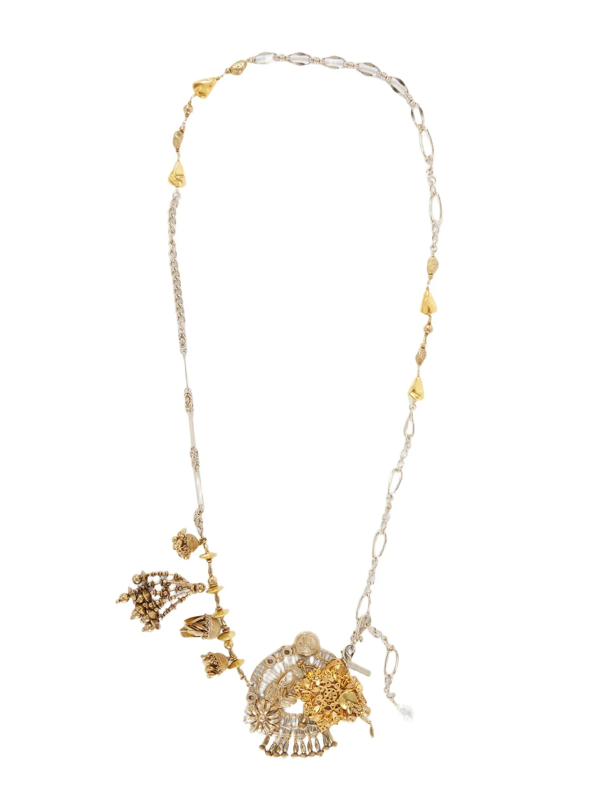 Embellished Gold-tone Necklace Embellished Gold-tone Necklace