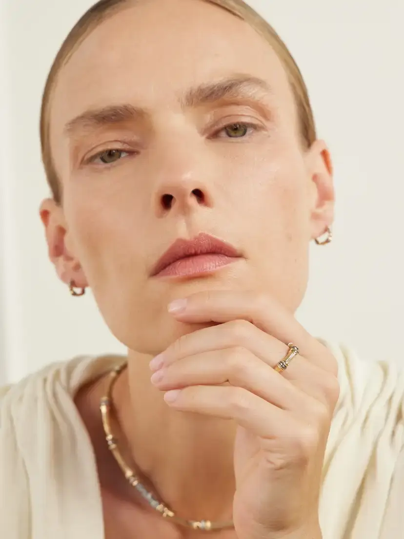 Lucy Delius Sciura 14-karat Gold Rhodium-plated Diamond Ring | Thumbnail 2