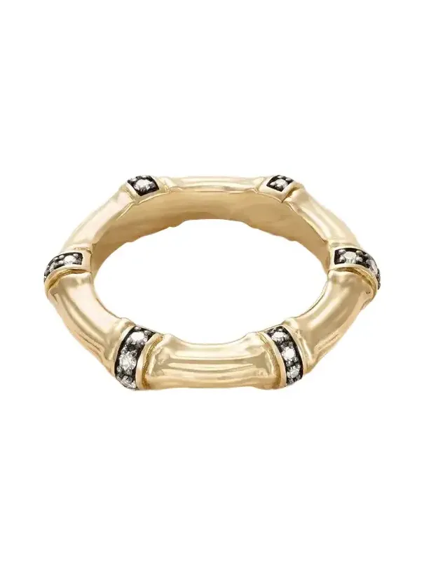 Sciura 14-karat Gold Rhodium-plated Diamond Ring Sciura 14-karat Gold Rhodium-plated Diamond Ring