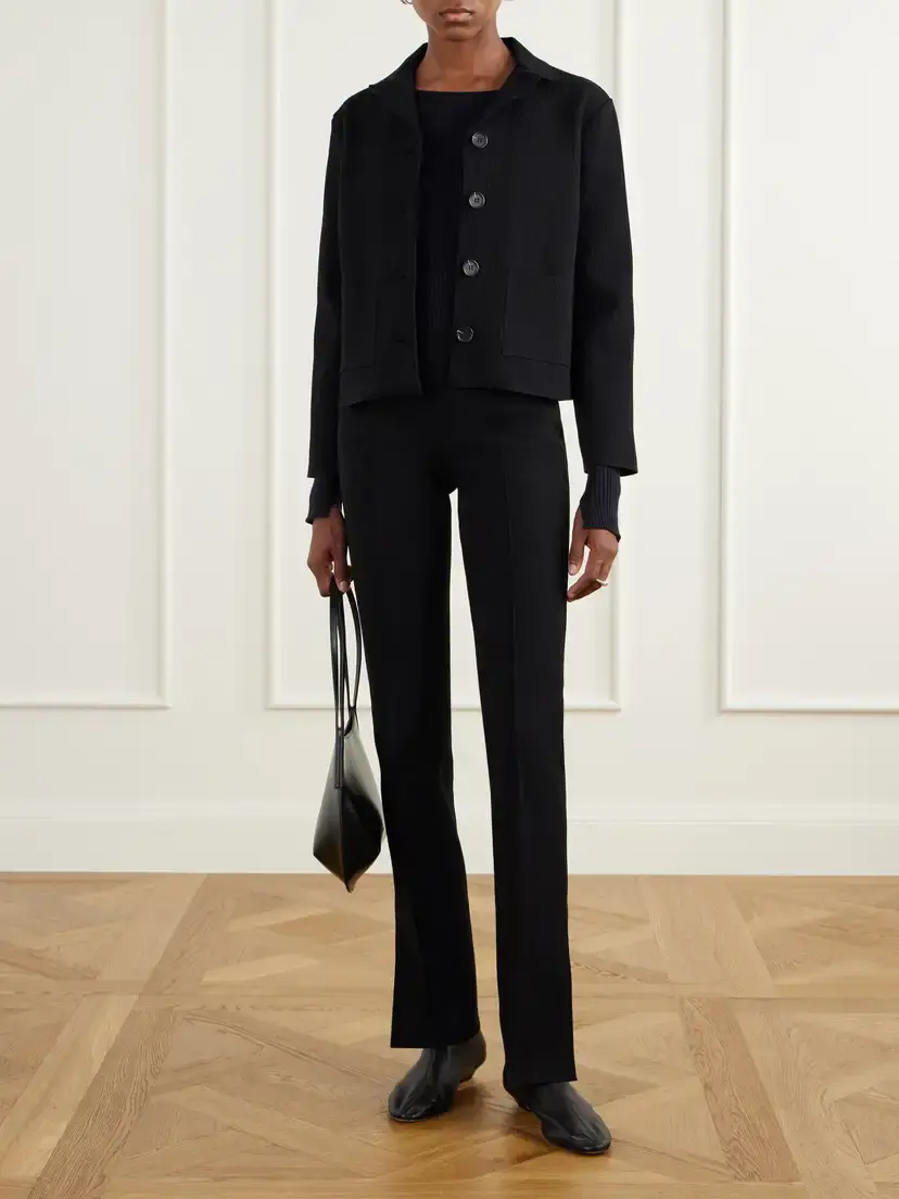HIGH SPORT Maude Ribbed Cotton-blend Jacket | Thumbnail 2