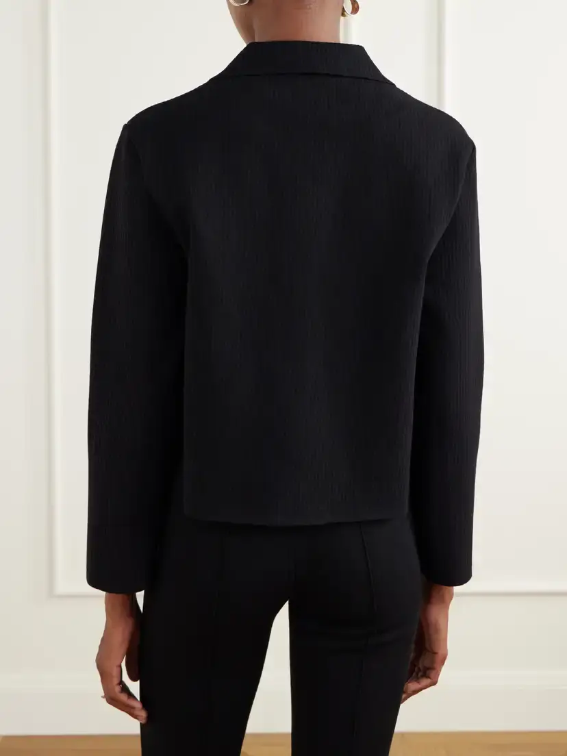 HIGH SPORT Maude Ribbed Cotton-blend Jacket | Thumbnail 4