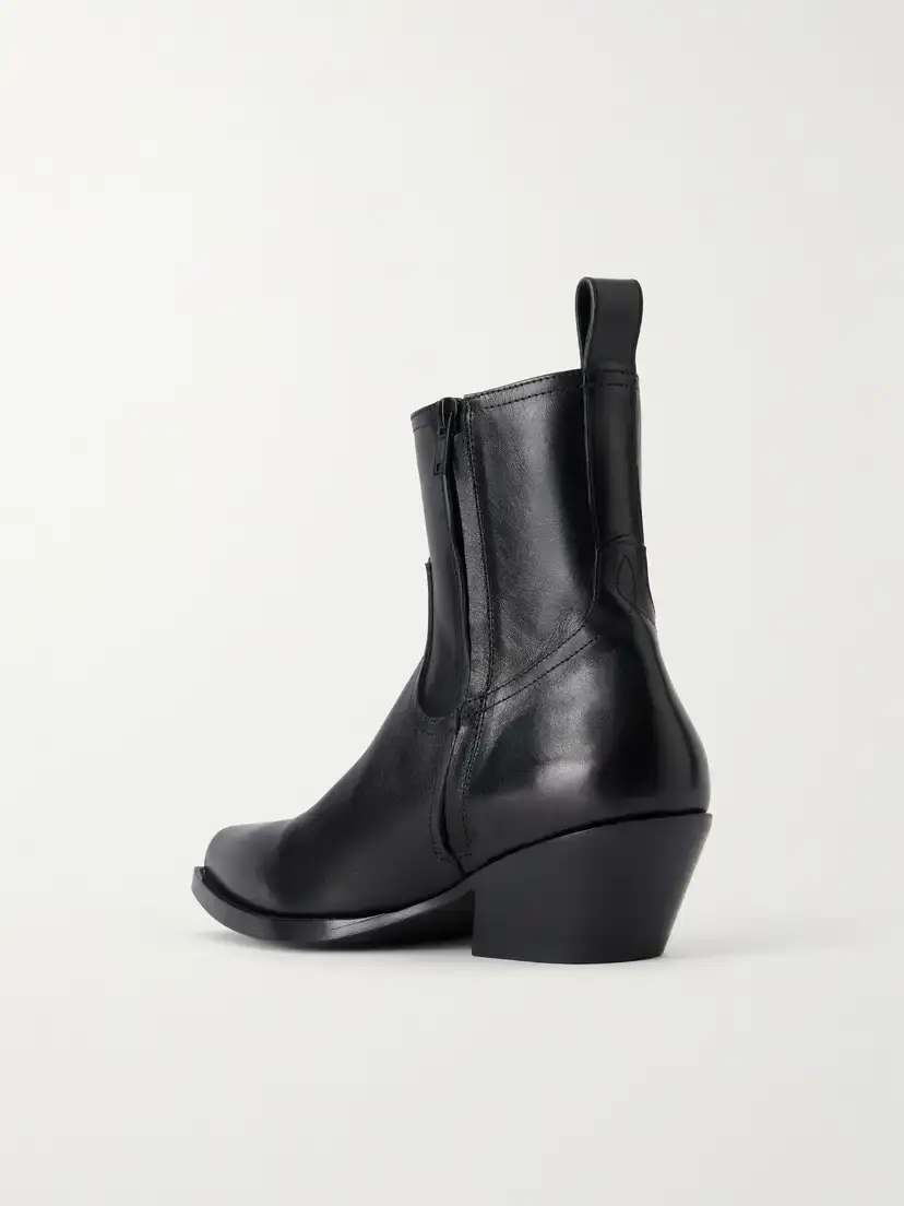 Ann Demeulemeester Imme Leather Ankle Boots | Thumbnail 3 Ann Demeulemeester Imme Leather Ankle Boots | Thumbnail 3