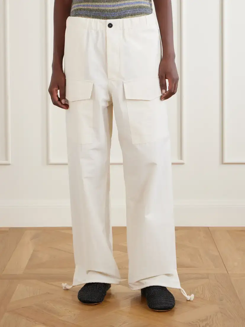 JW Anderson Cotton-blend Gabardine Track Pants | Thumbnail 3 JW Anderson Cotton-blend Gabardine Track Pants | Thumbnail 3