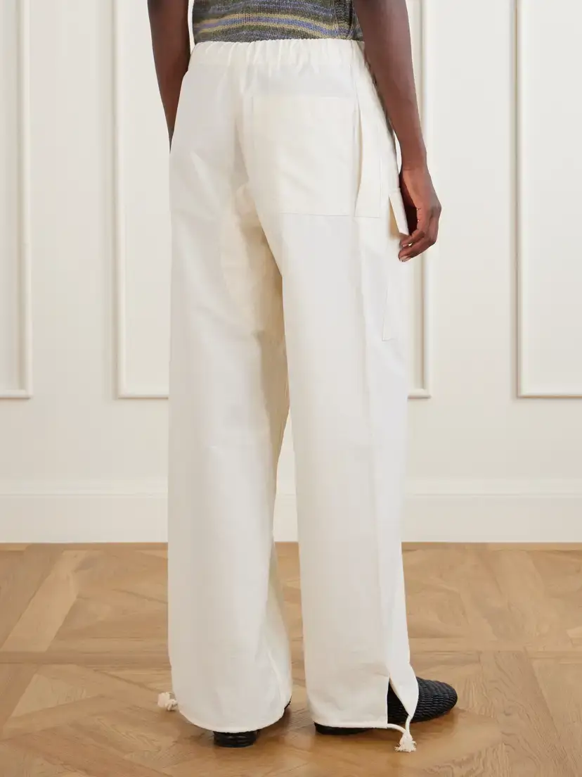 JW Anderson Cotton-blend Gabardine Track Pants | Thumbnail 4 JW Anderson Cotton-blend Gabardine Track Pants | Thumbnail 4